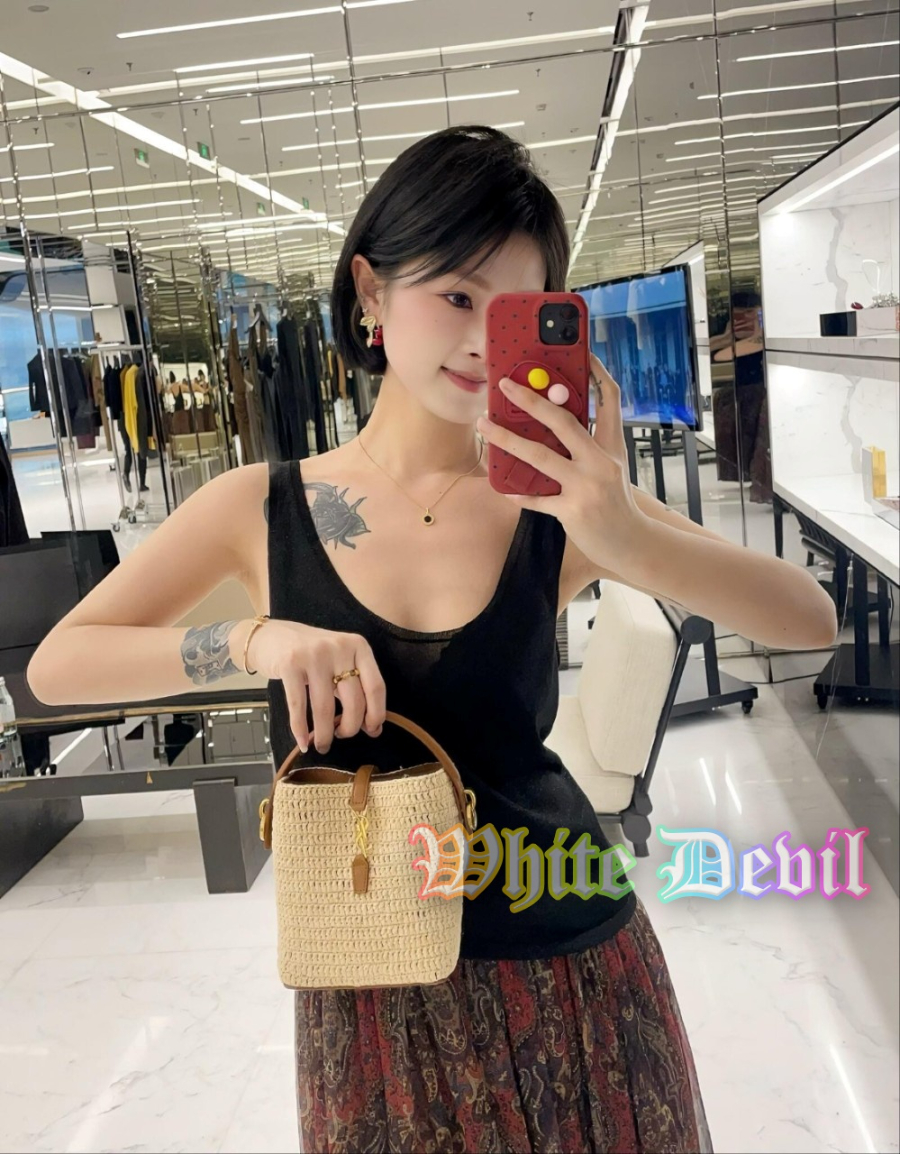 하얀악마 생로랑 버킷백 (2).jpg
